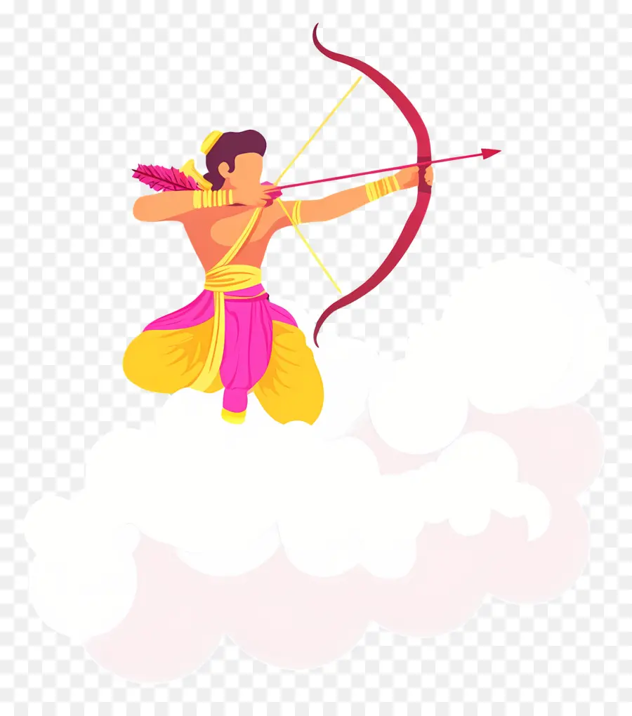 Dussehra，นักธนู PNG