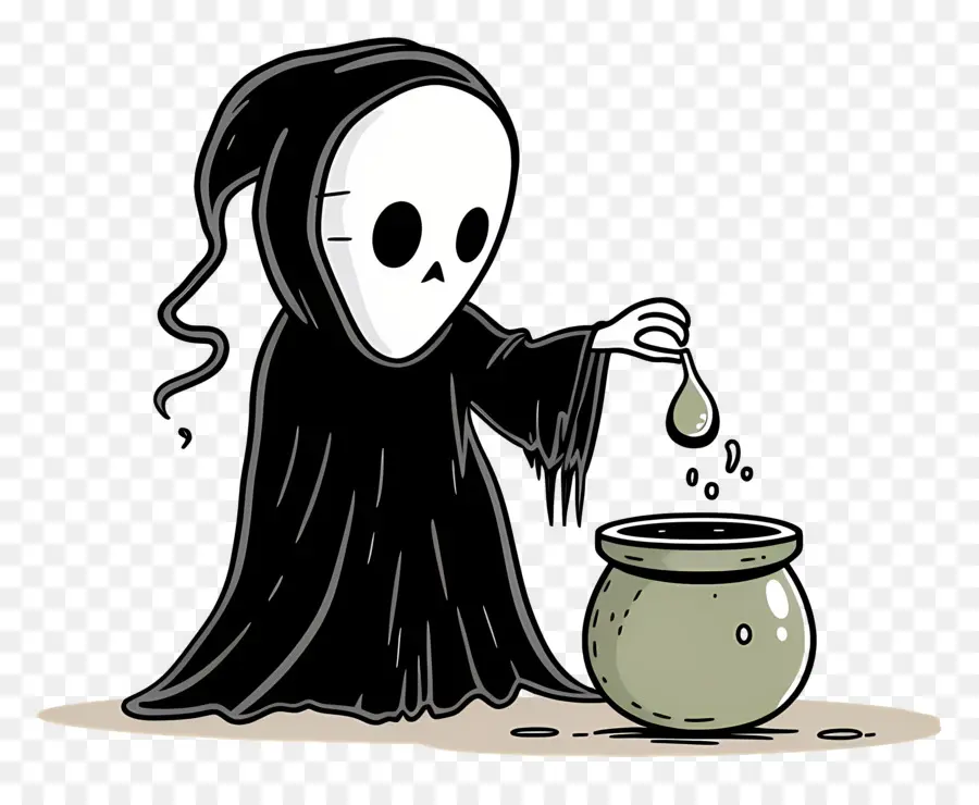 ผีกวน，Grim Reaper PNG