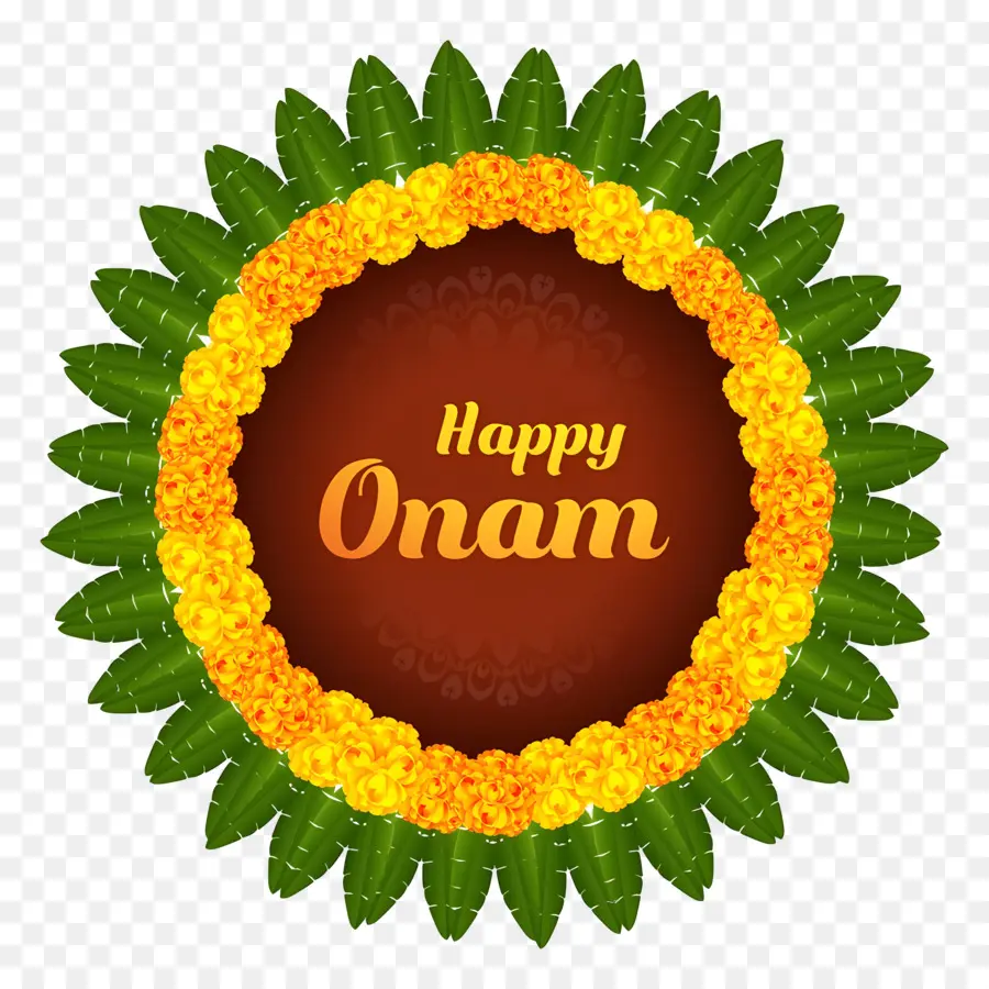 มีความสุข Onam，ดอกไม้ PNG