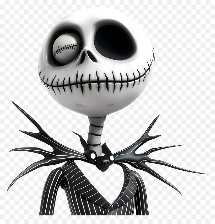 แจ็ค Skellington，ตัวละครโครงกระดูก PNG