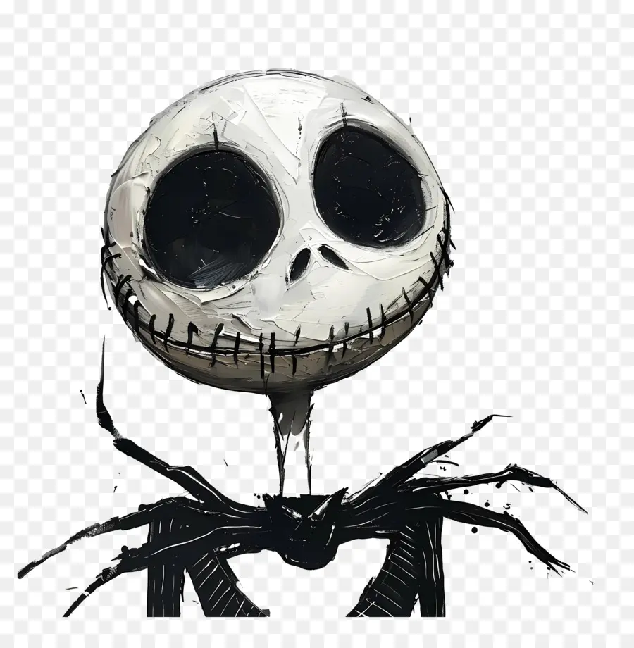 แจ็ค Skellington，ตัวละครโครงกระดูก PNG