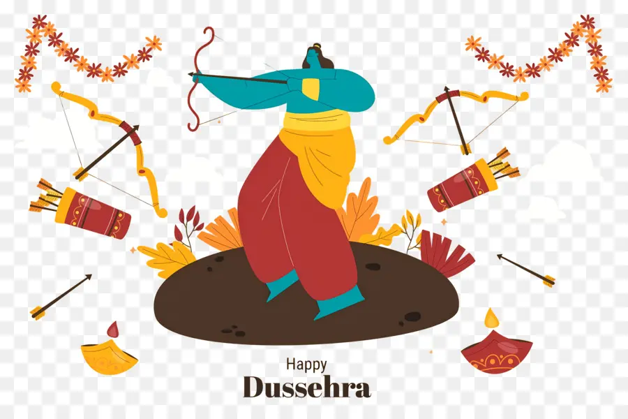 Dussehra，การเฉลิมฉลอง Dussehra PNG