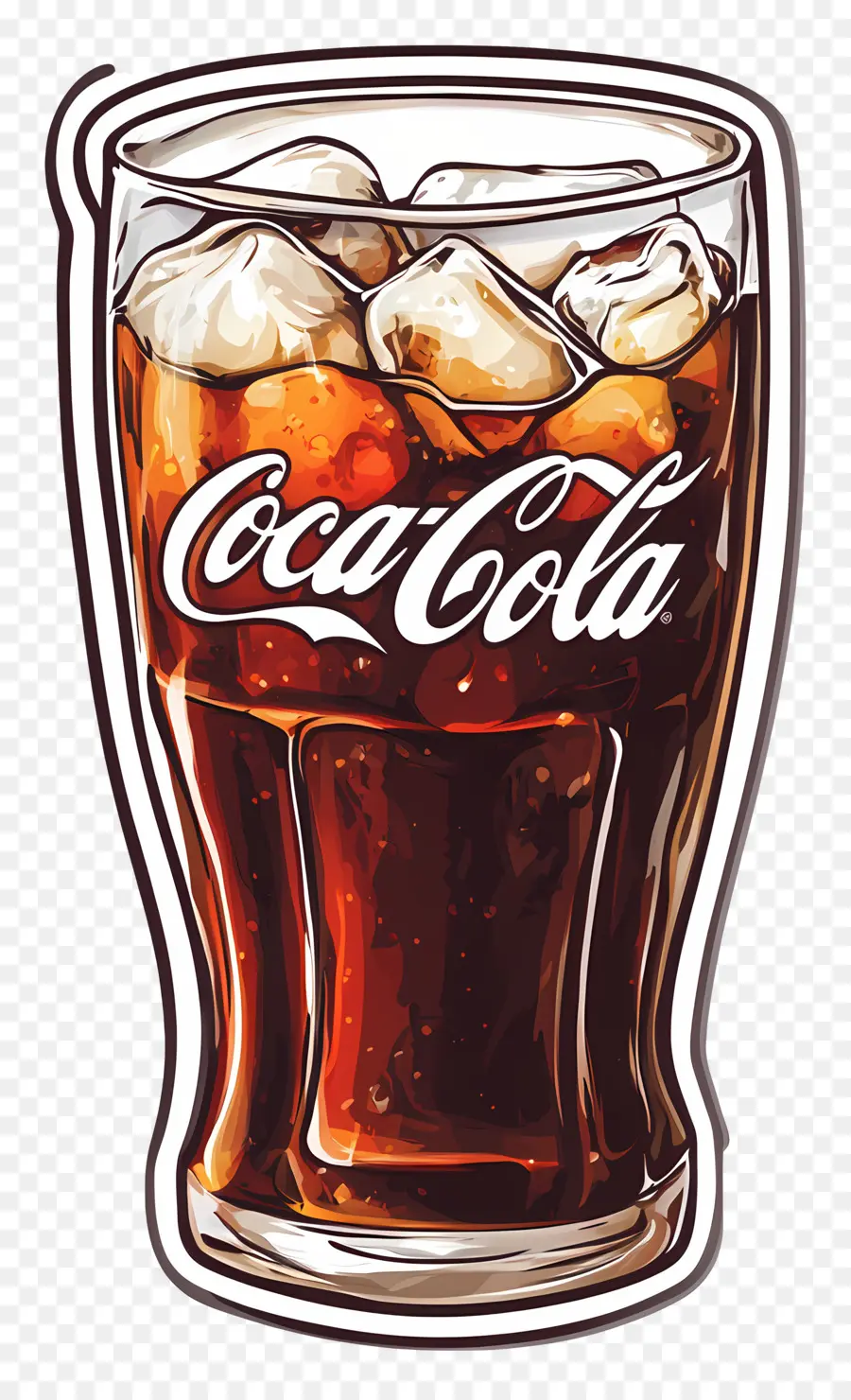 แก้วโคคาโคล่า，แก้ว Coca Cola PNG