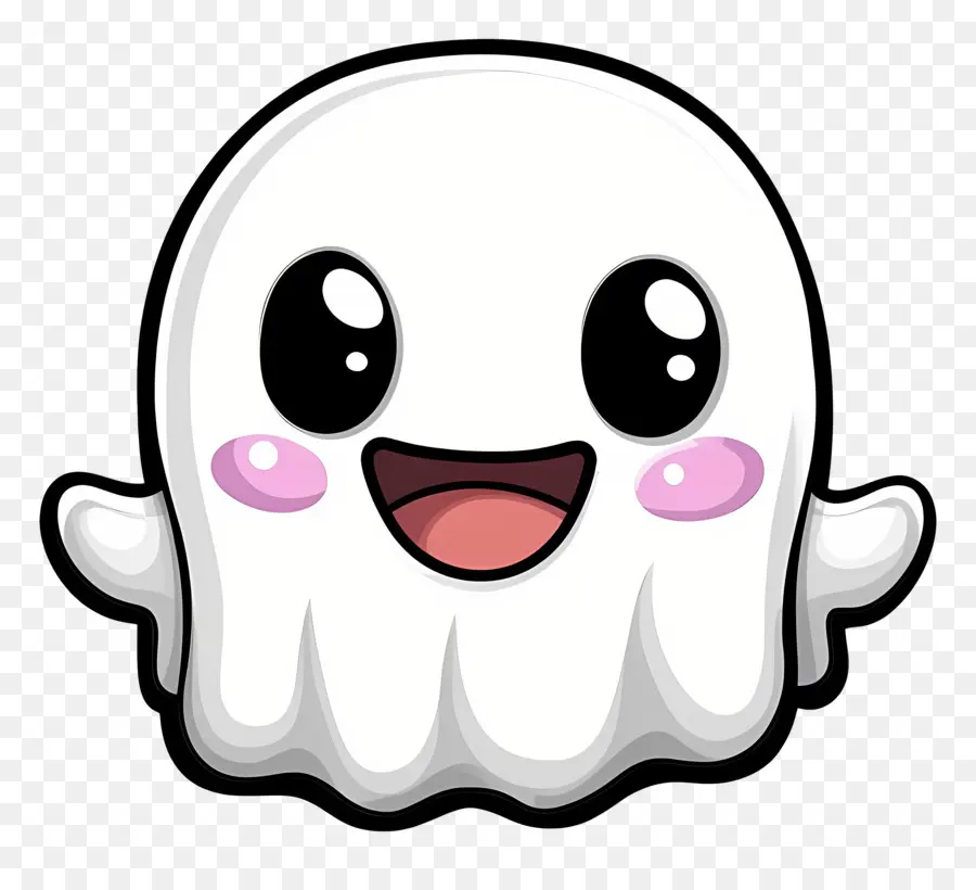 Kawaii Ghost，ผีน่ารัก PNG