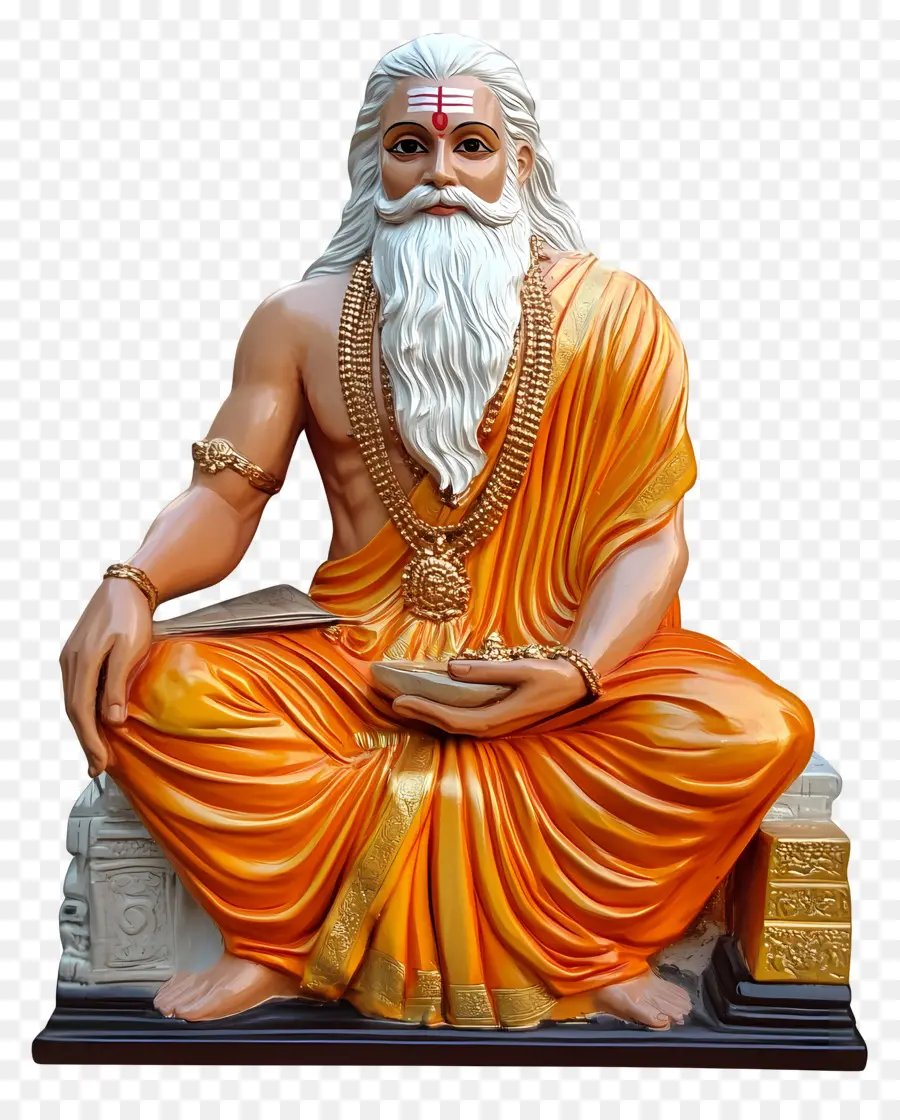 Valmiki Jayanti，รูปปั้นปราชญ์ PNG