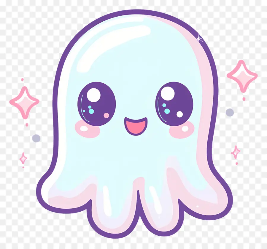 Kawaii Ghost，ผีน่ารัก PNG