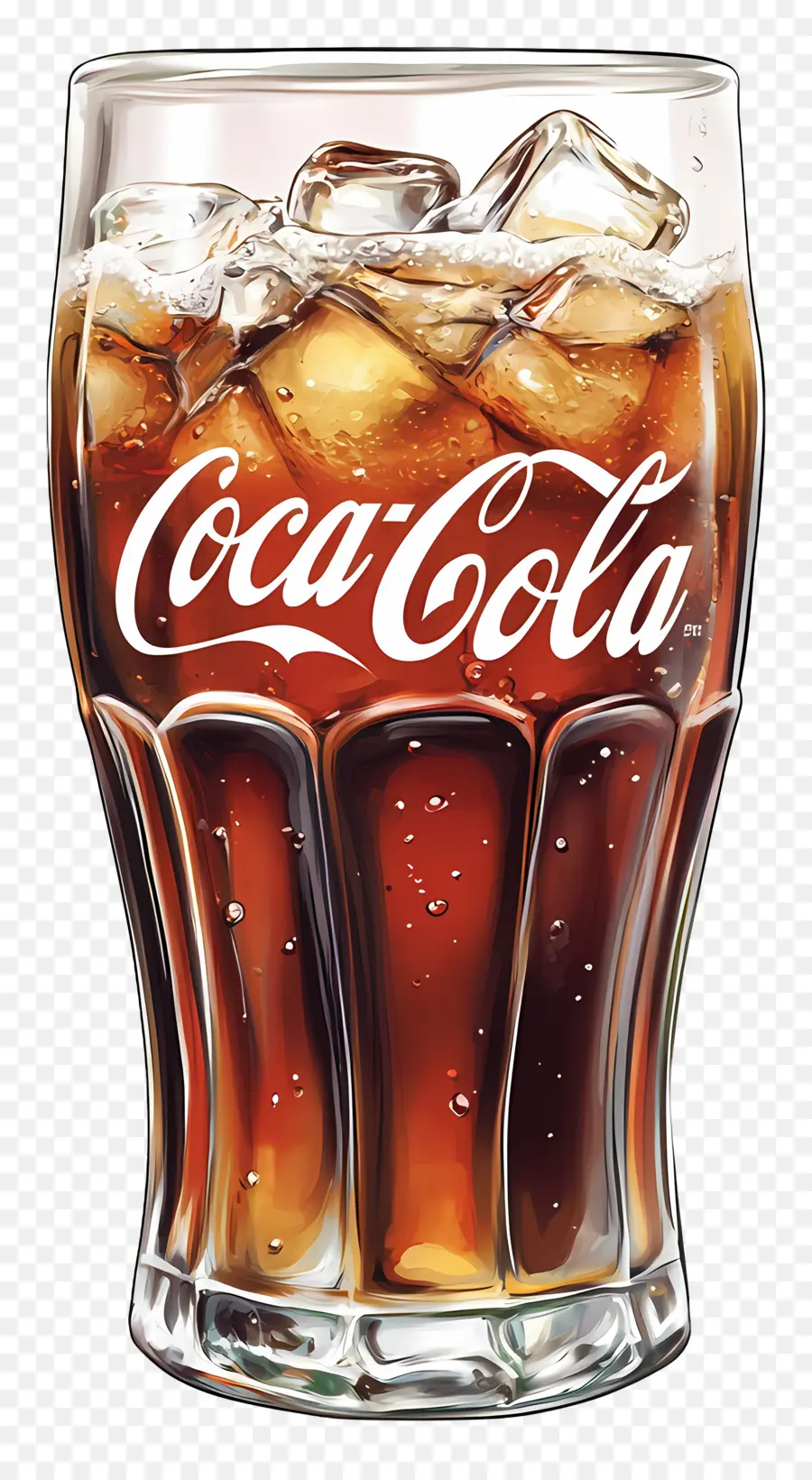 แก้วโคคาโคล่า，แก้ว Coca Cola PNG