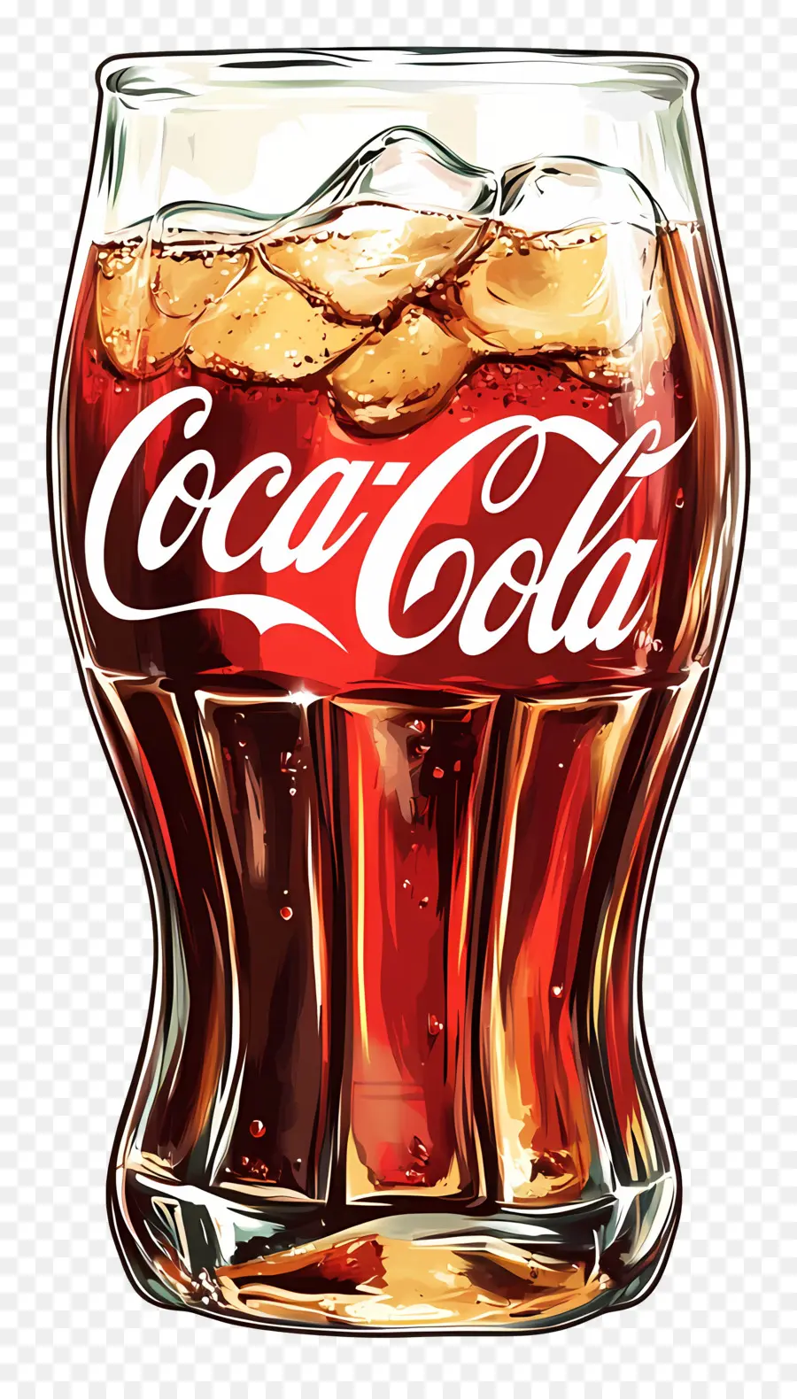 แก้วโคคาโคล่า，แก้ว Coca Cola PNG