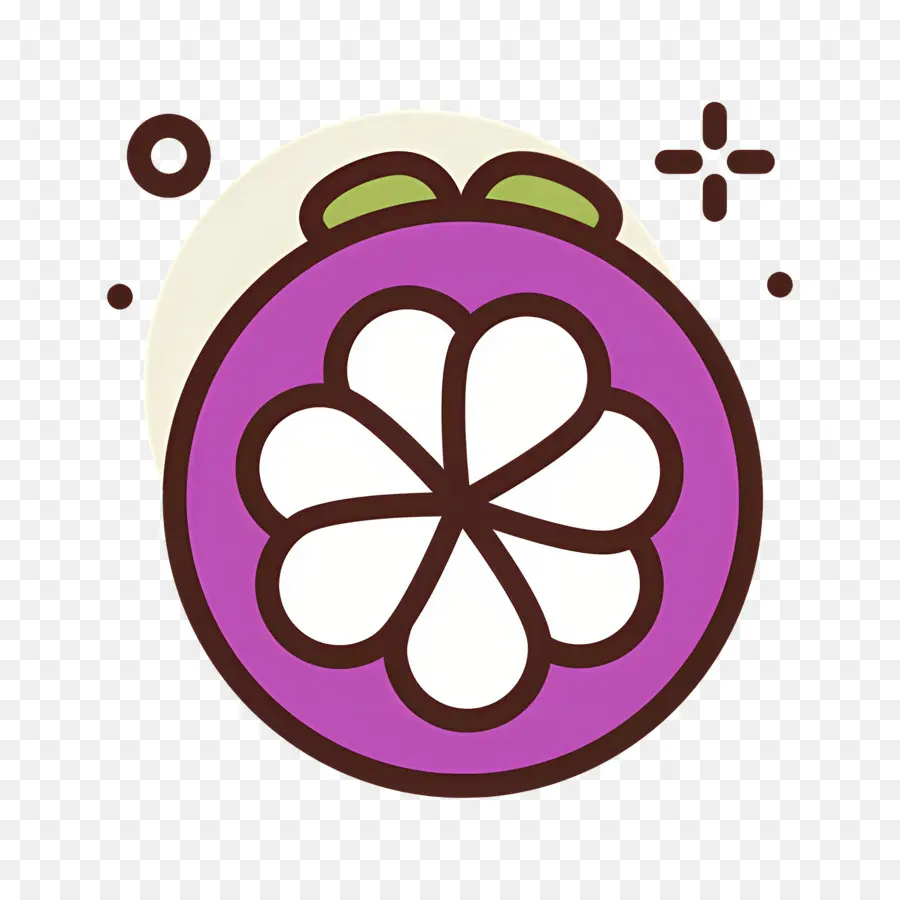 มังคุด，ผลไม้ Mangosteen PNG