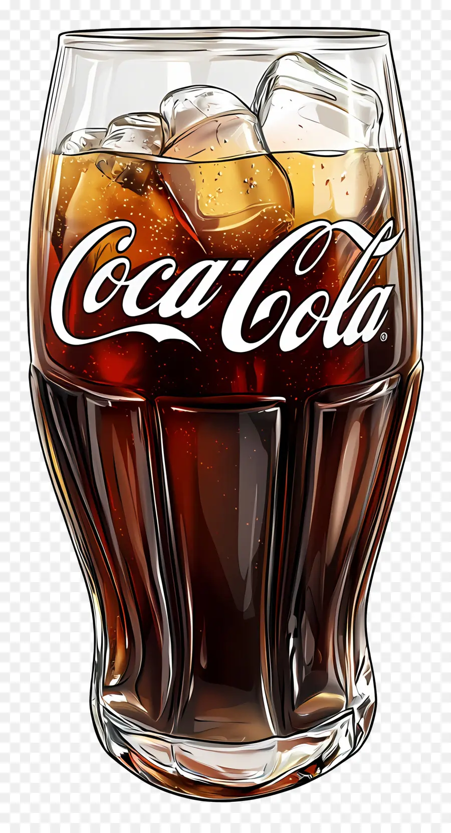 แก้วโคคาโคล่า，แก้ว Coca Cola PNG