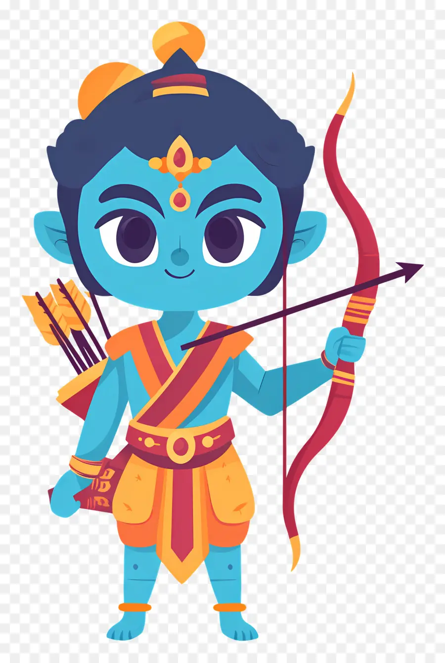 Dussehra，นักรบสีฟ้า PNG