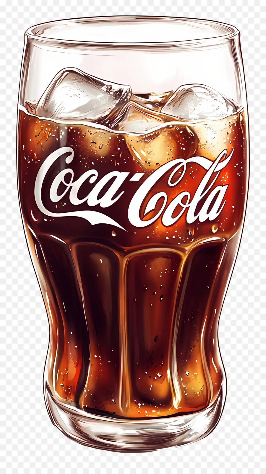 แก้วโคคาโคล่า，แก้ว Coca Cola PNG