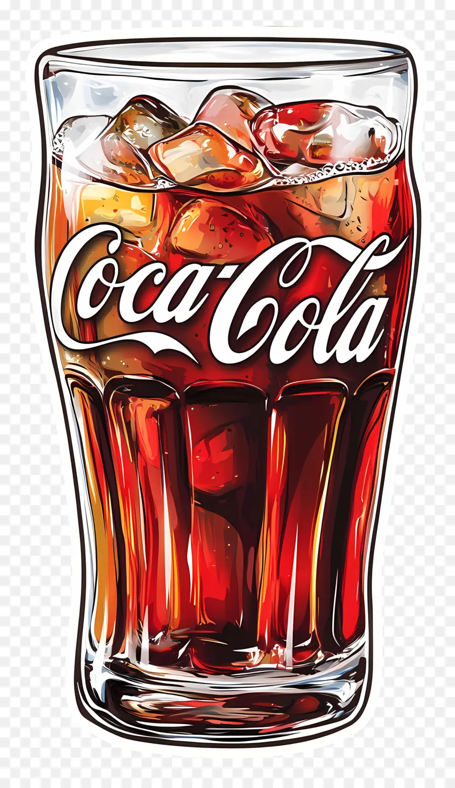 แก้วโคคาโคล่า，แก้ว Coca Cola PNG