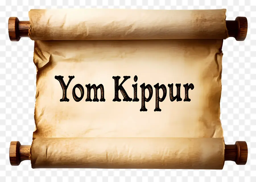 Yom Kippur，Yom Kippur Scroll PNG