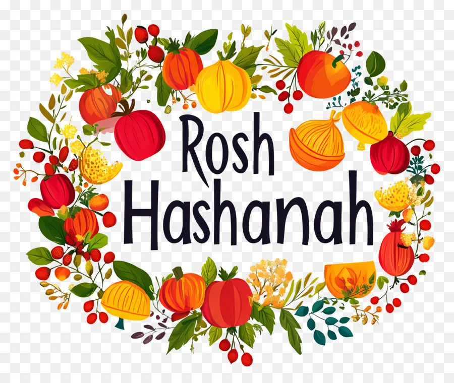 Rosh Hashanah，ผลไม้ PNG