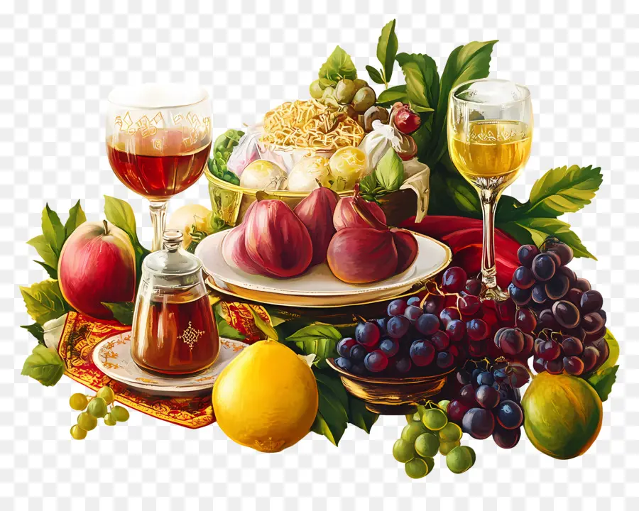 Rosh Hashanah，งานฉลองผลไม้ PNG