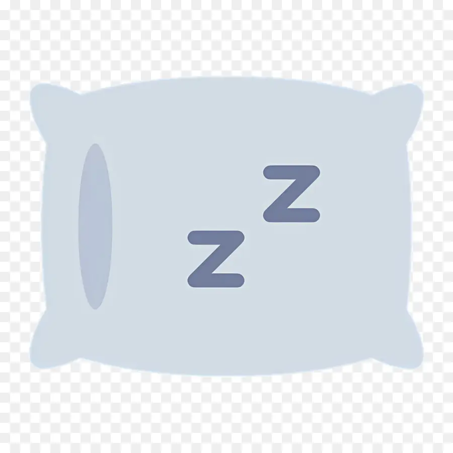 หมอนนอน，หมอนกับ Zzz PNG