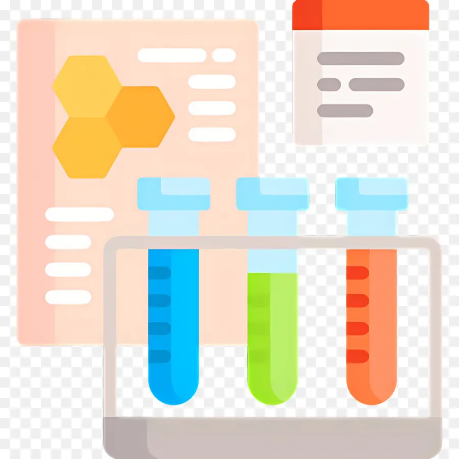 ห้องปฏิบัติการวิทยาศาสตร์，ทดสอบหลอดและเอกสาร PNG