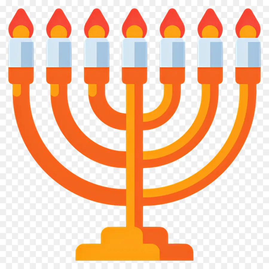 Hanukkah Menorah，เมโนราห์ PNG