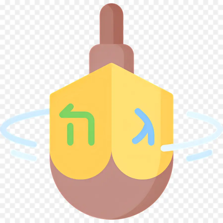 Hanukkah Dreidel，Dreidel PNG