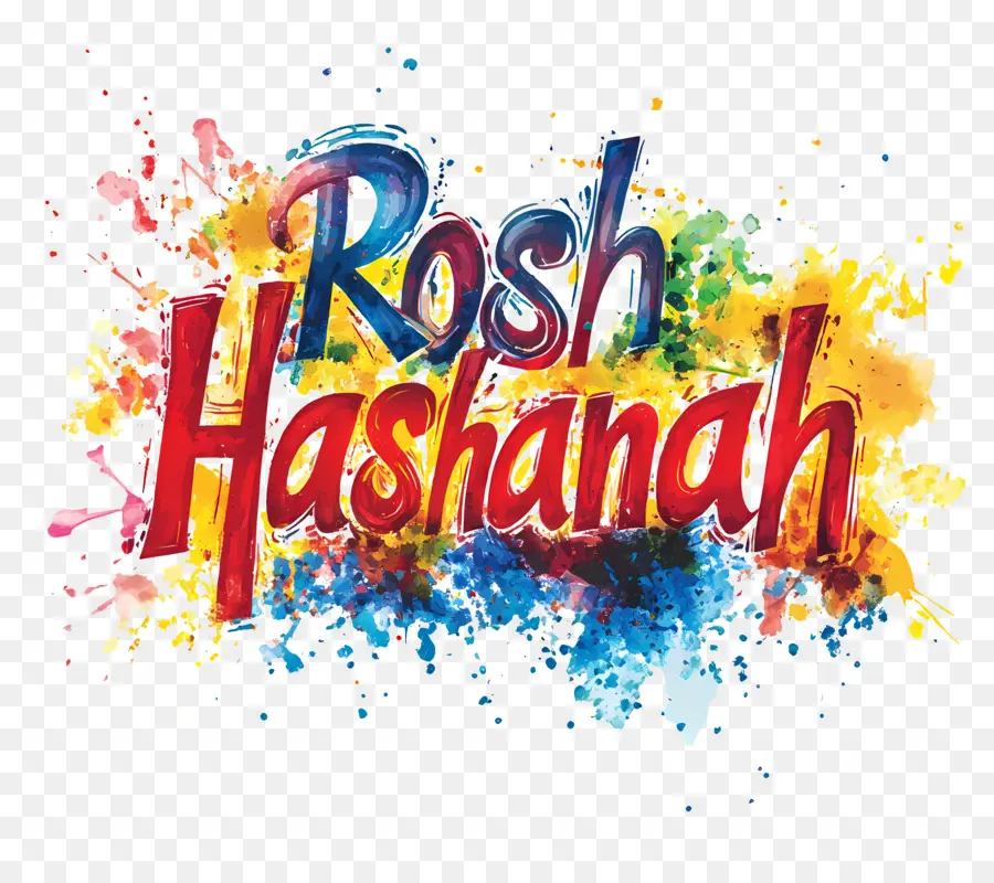 Rosh Hashanah，ข้อความ PNG