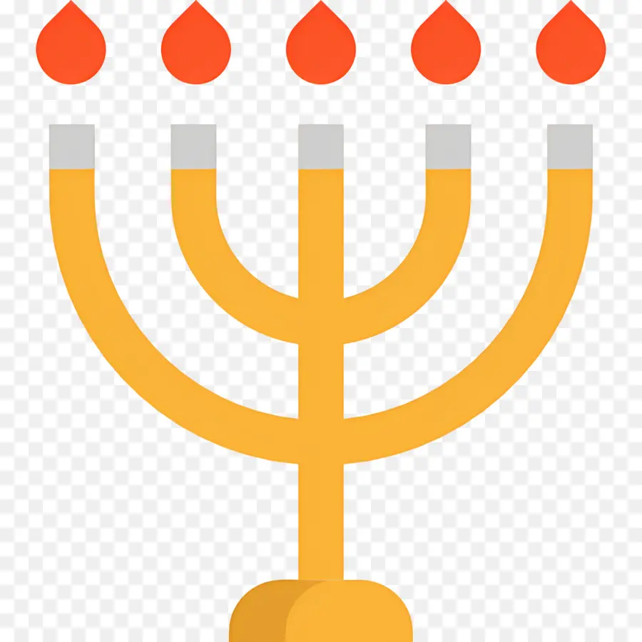 Hanukkah Menorah，เมโนราห์ PNG