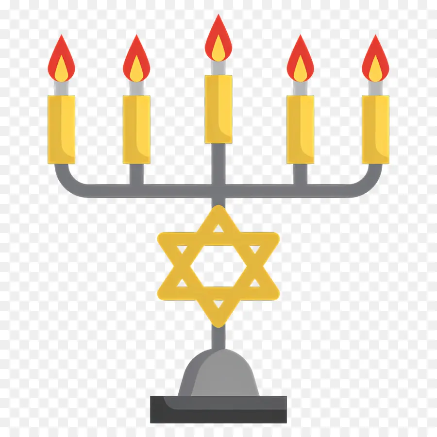 Hanukkah Menorah，เมโนราห์ PNG