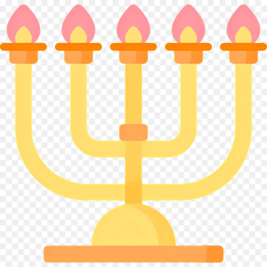 Hanukkah Menorah，เมโนราห์ PNG