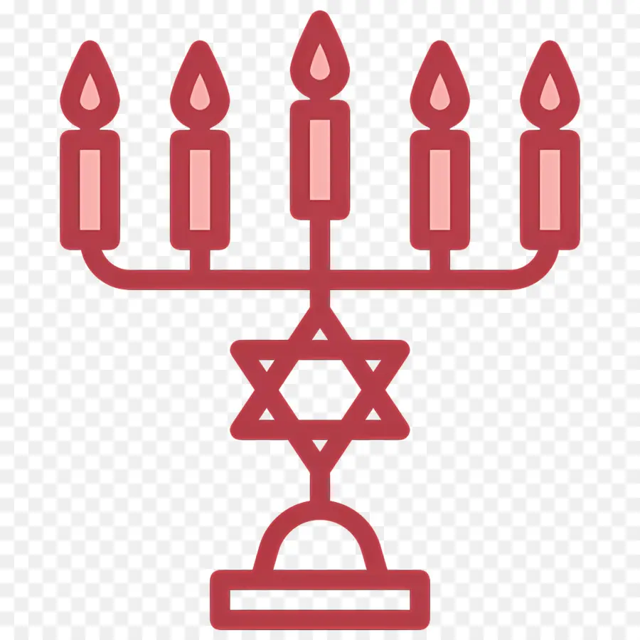 Hanukkah Menorah，เมโนราห์ PNG