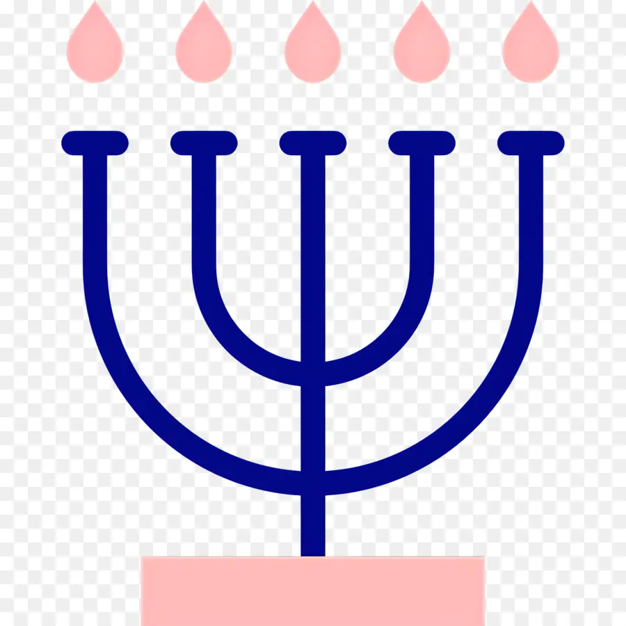 Hanukkah Menorah，เมโนราห์ PNG