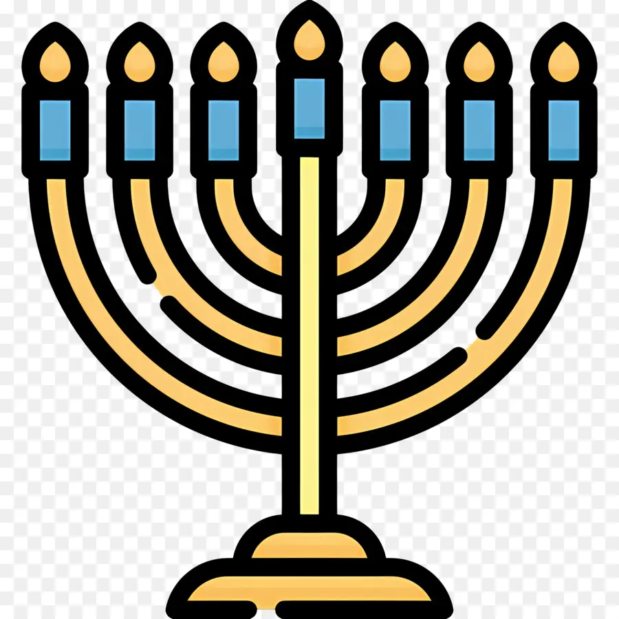 Hanukkah Menorah，เมโนราห์ PNG