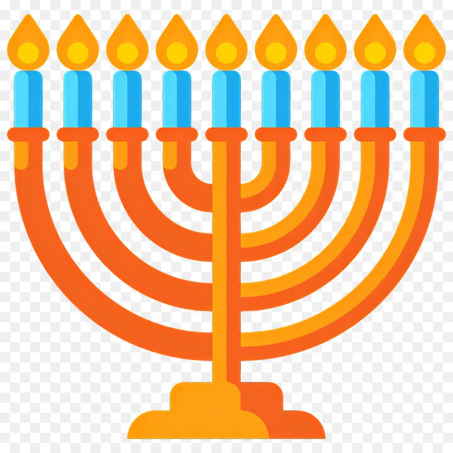 Hanukkah Menorah，เมโนราห์ PNG