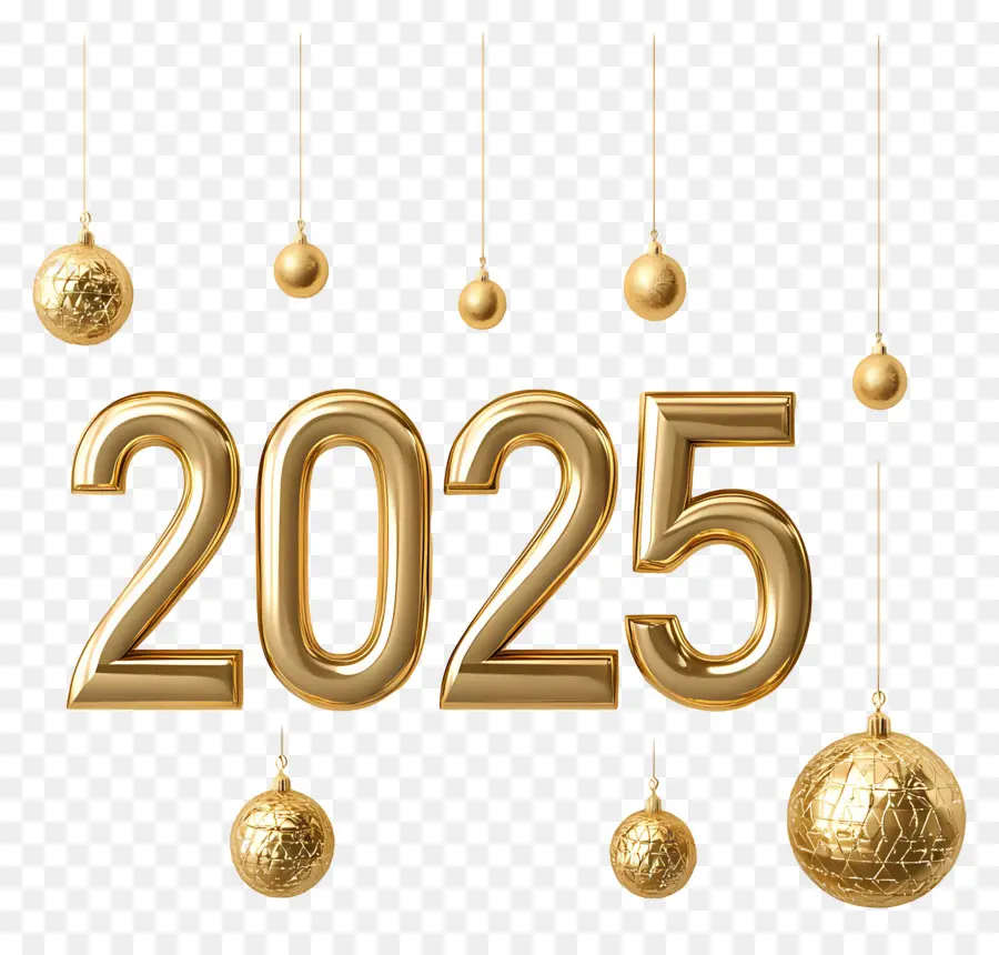 2025 ทอง，ทอง 2025 PNG