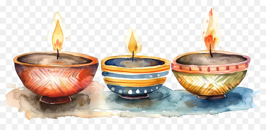 Diwali ให้，Diya PNG