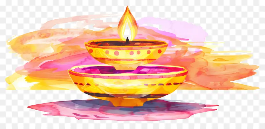 Diwali ให้，Diya PNG