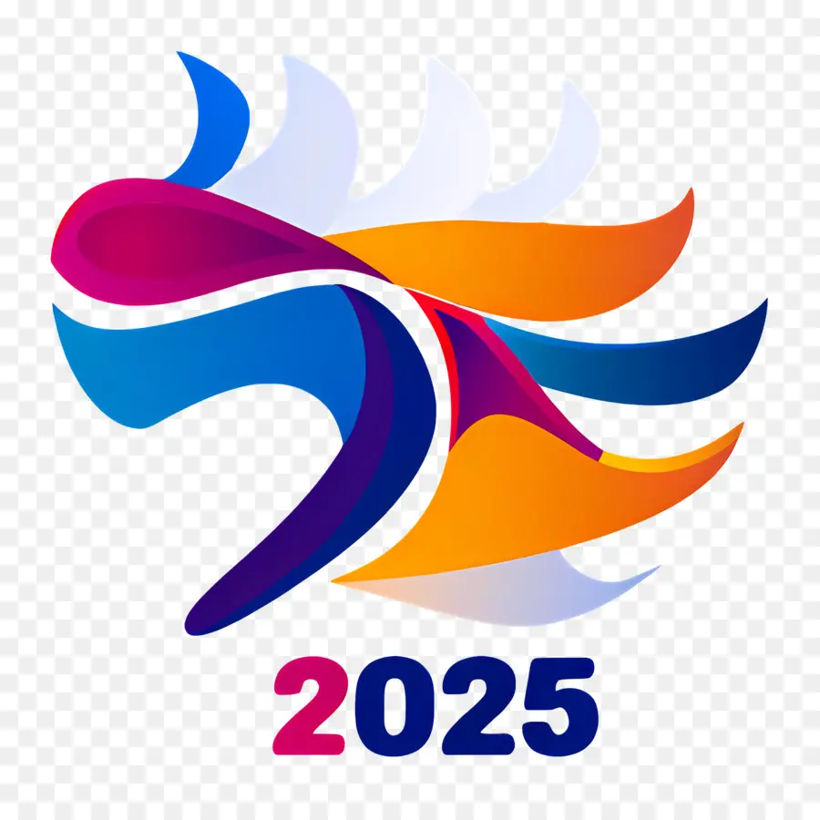 2025 ปี，สีสันปี 2025 PNG