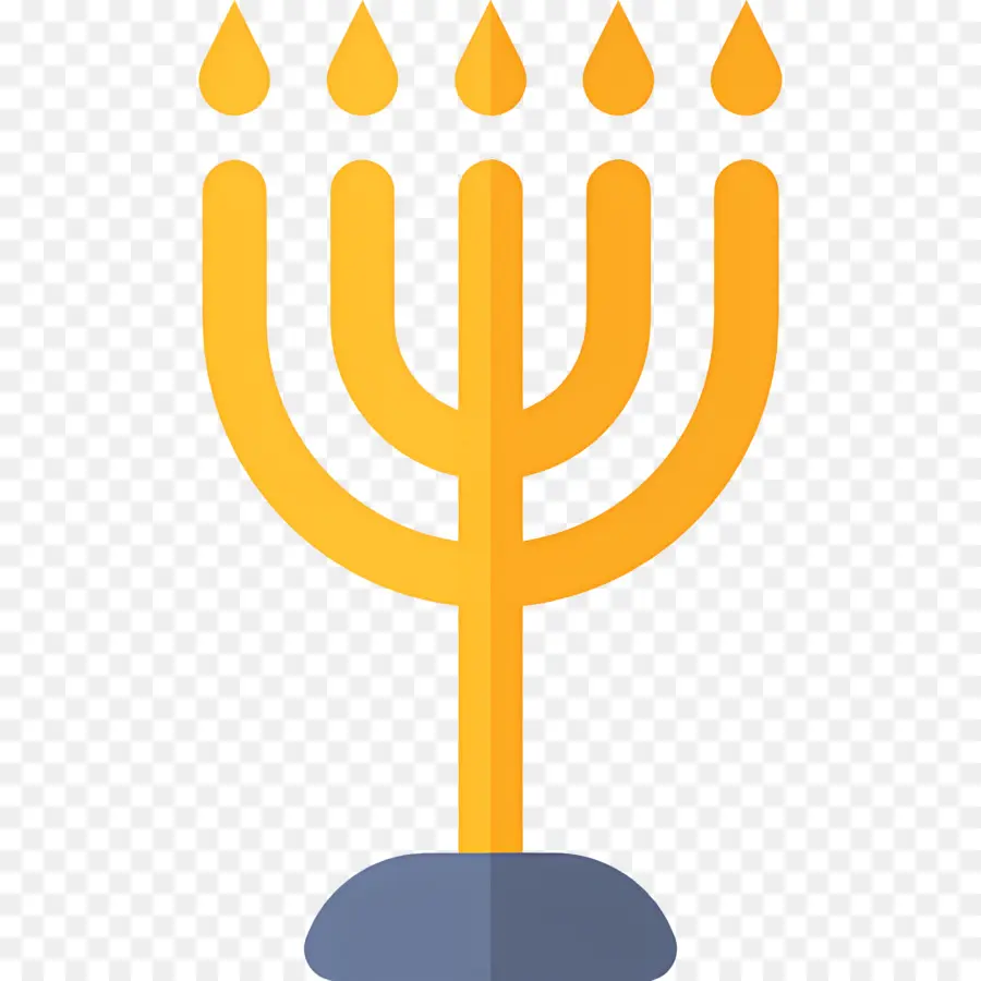 Hanukkah Menorah，เมโนราห์ PNG