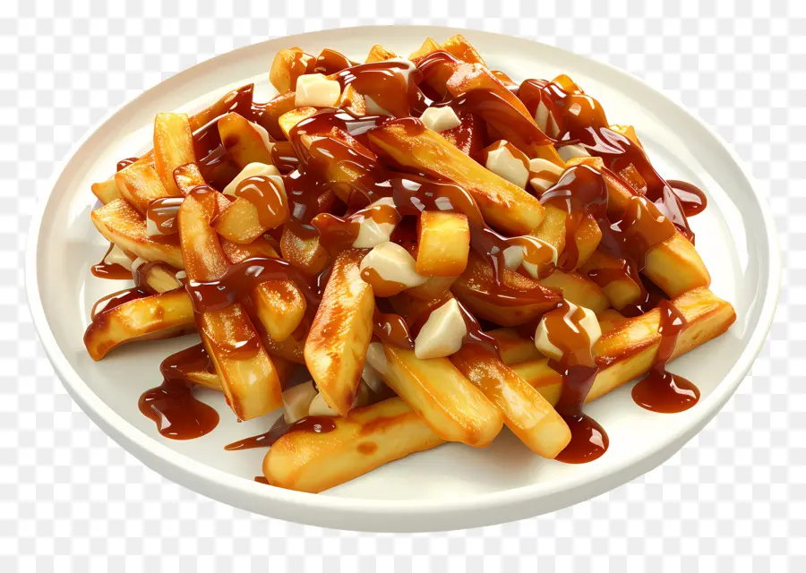 Poutine，จาน Poutine PNG