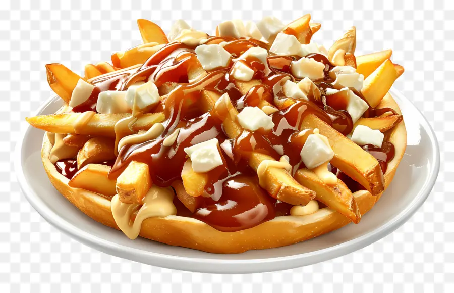 Poutine，จาน Poutine PNG