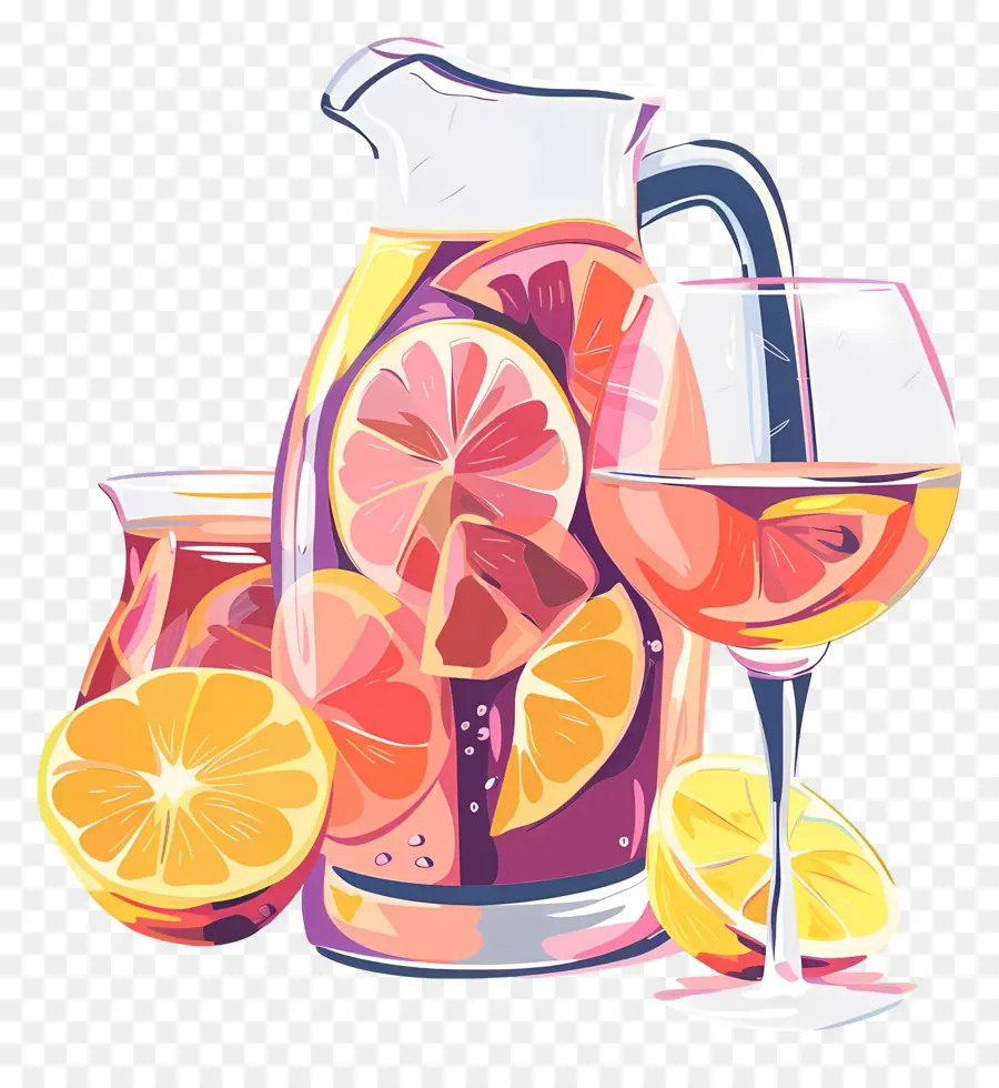 แซงเกรีย，Sangria ผลไม้ PNG