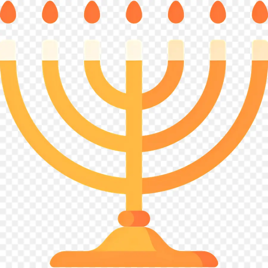 Hanukkah Menorah，เมโนราห์ PNG