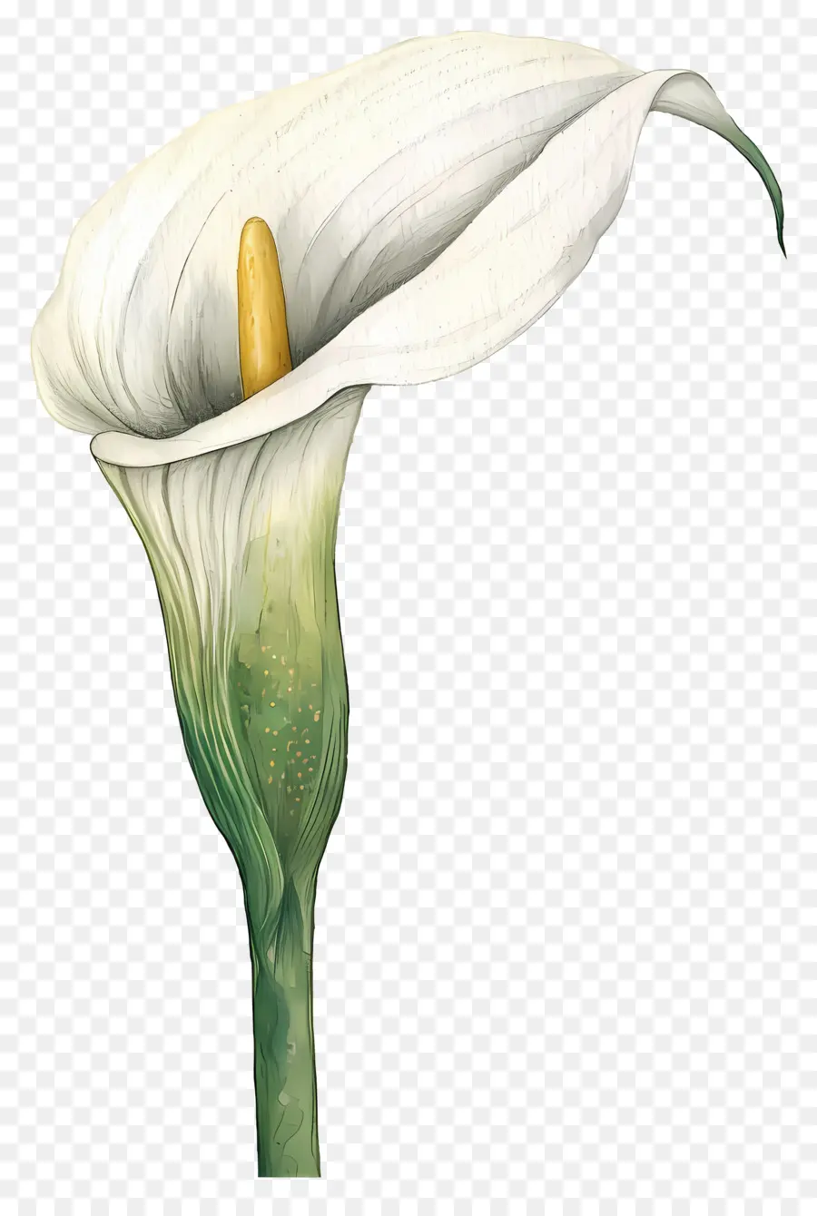 Calla Lily，Calla Lily สีขาว PNG