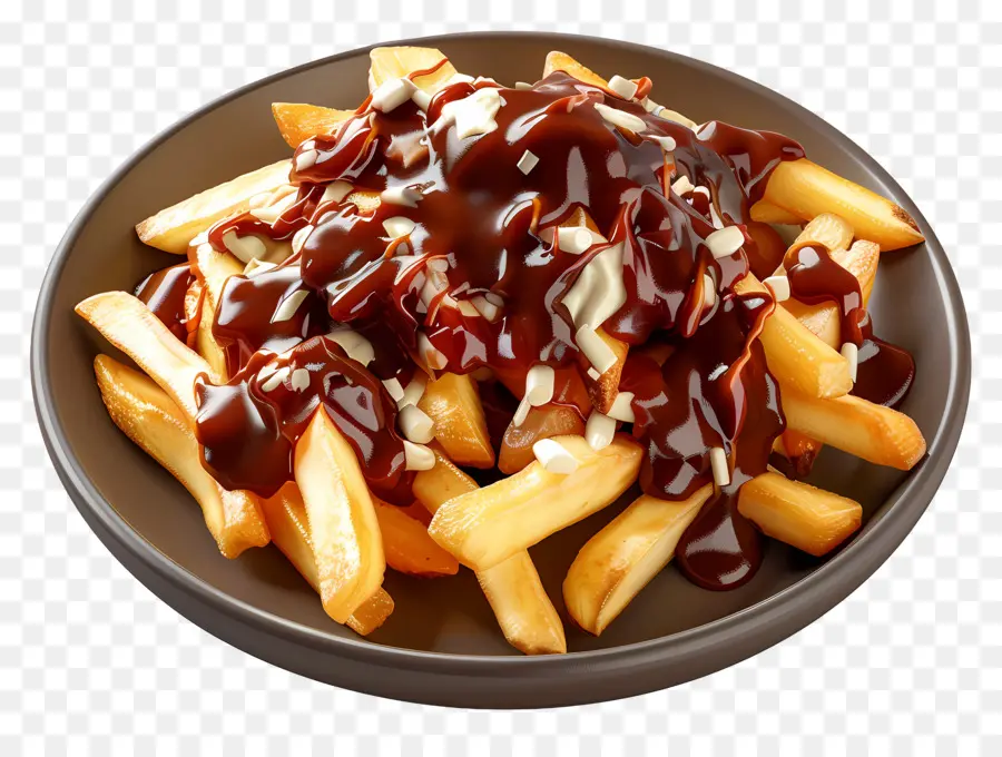 Poutine，จาน Poutine PNG