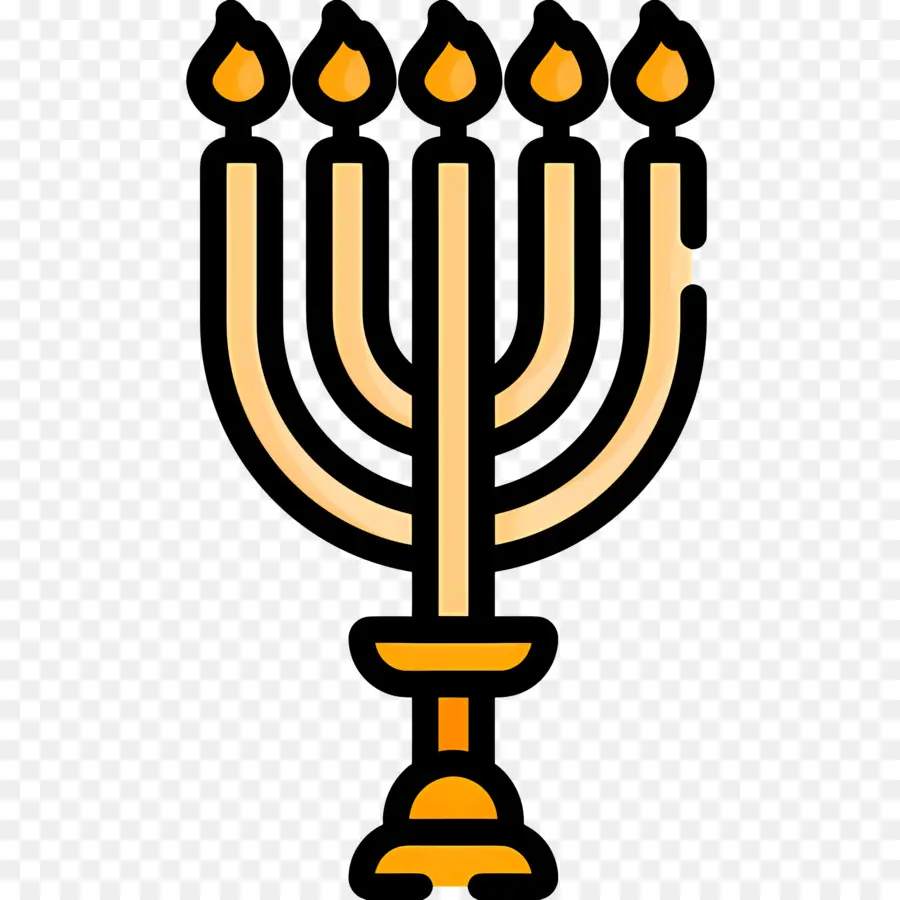 Hanukkah Menorah，เมโนราห์ PNG