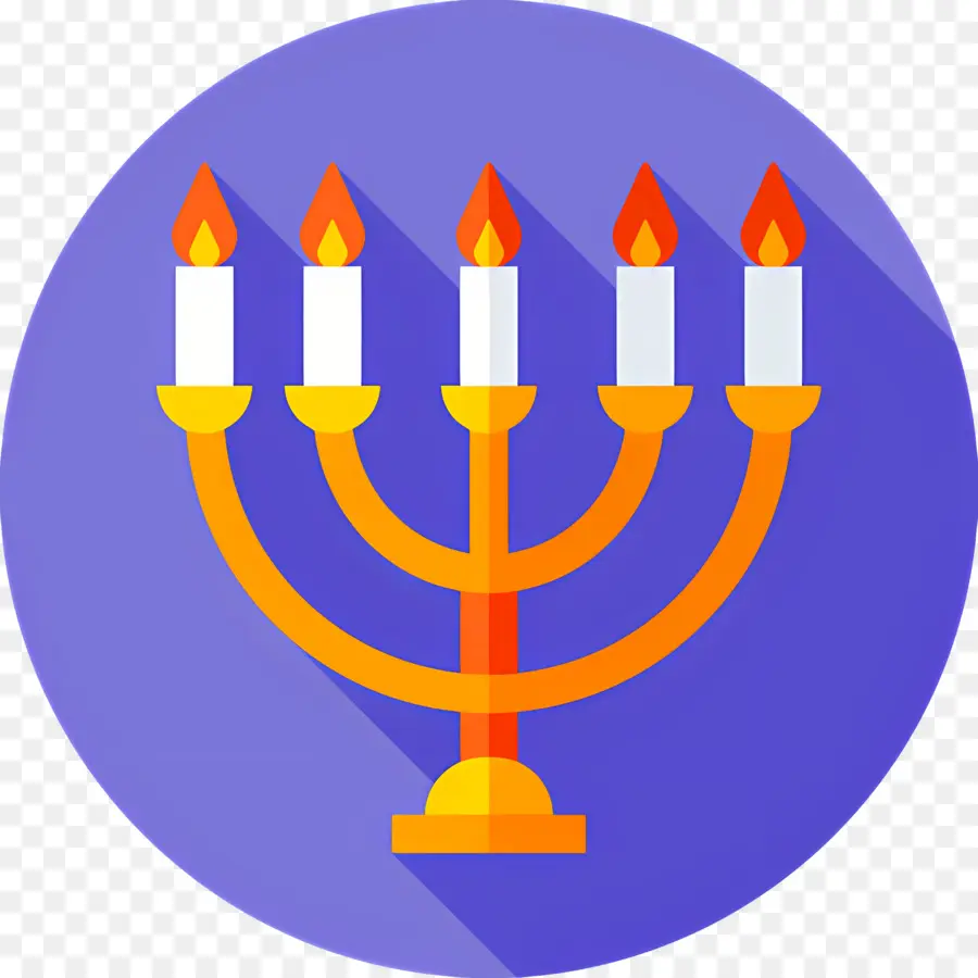 Hanukkah Menorah，เมโนราห์ PNG