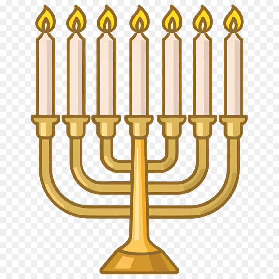 Hanukkah Menorah，เมโนราห์ PNG