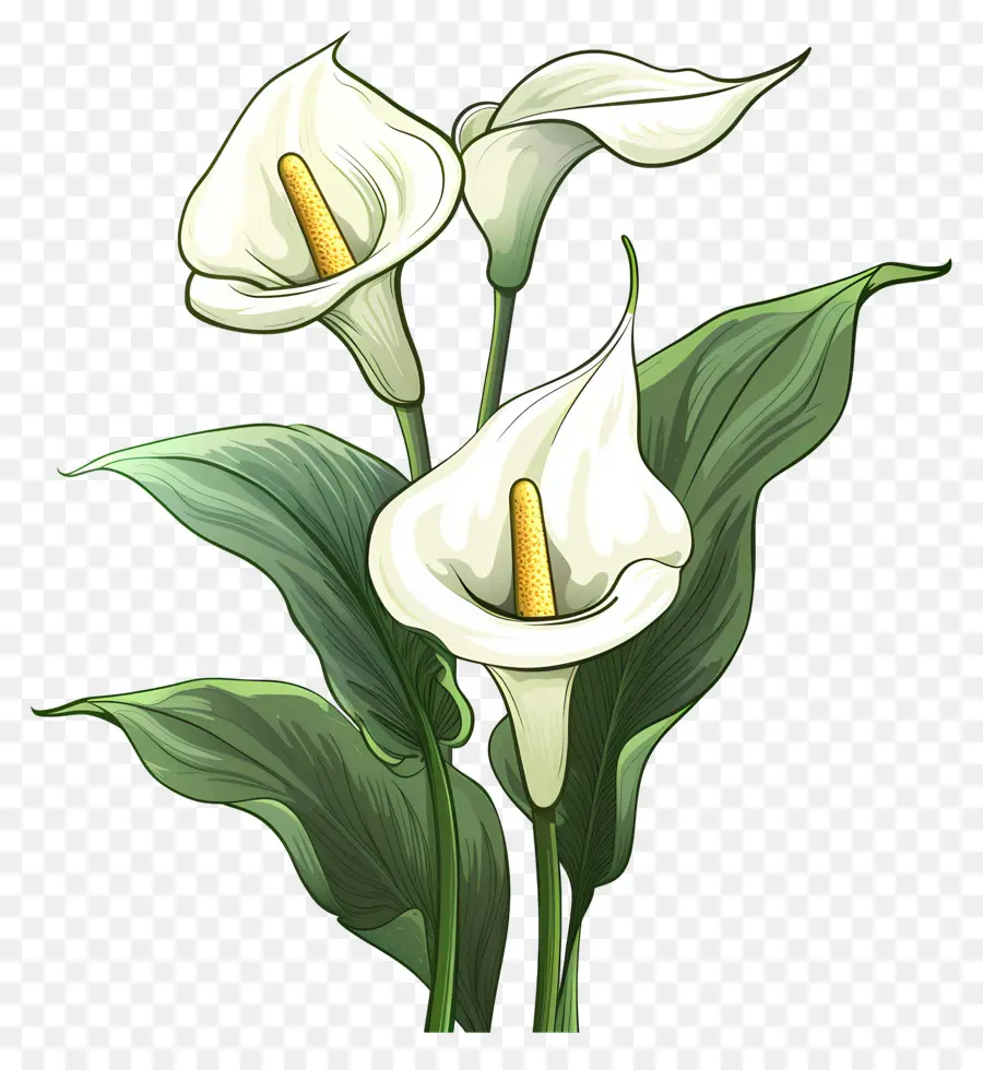 Calla Lily，Calla Lilies PNG