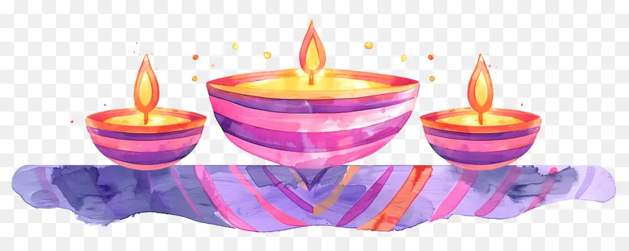 Diwali ให้，Diya PNG