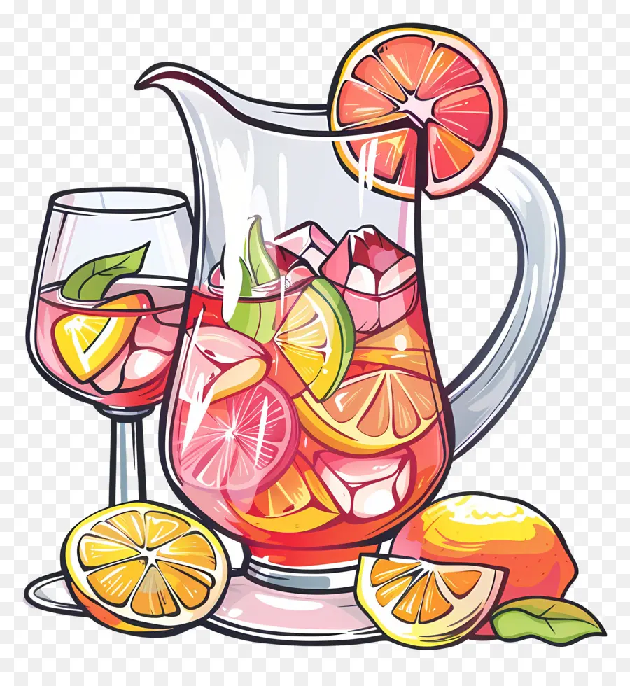 แซงเกรีย，Sangria ผลไม้ PNG