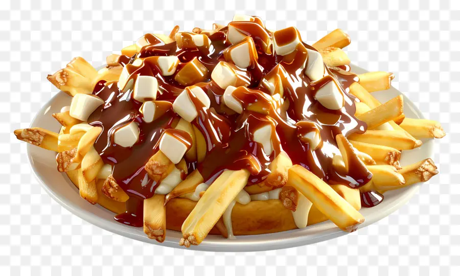 Poutine，จาน Poutine PNG